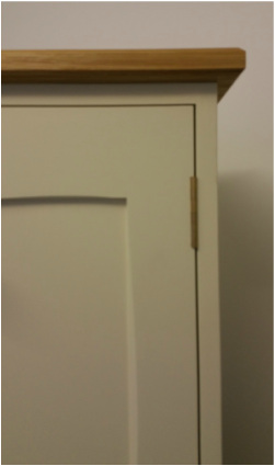 Bathroom cabinet, the 'standard' door